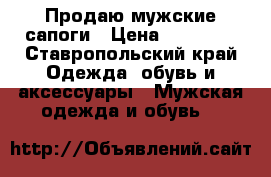 Продаю мужские сапоги › Цена ­ 10 000 - Ставропольский край Одежда, обувь и аксессуары » Мужская одежда и обувь   